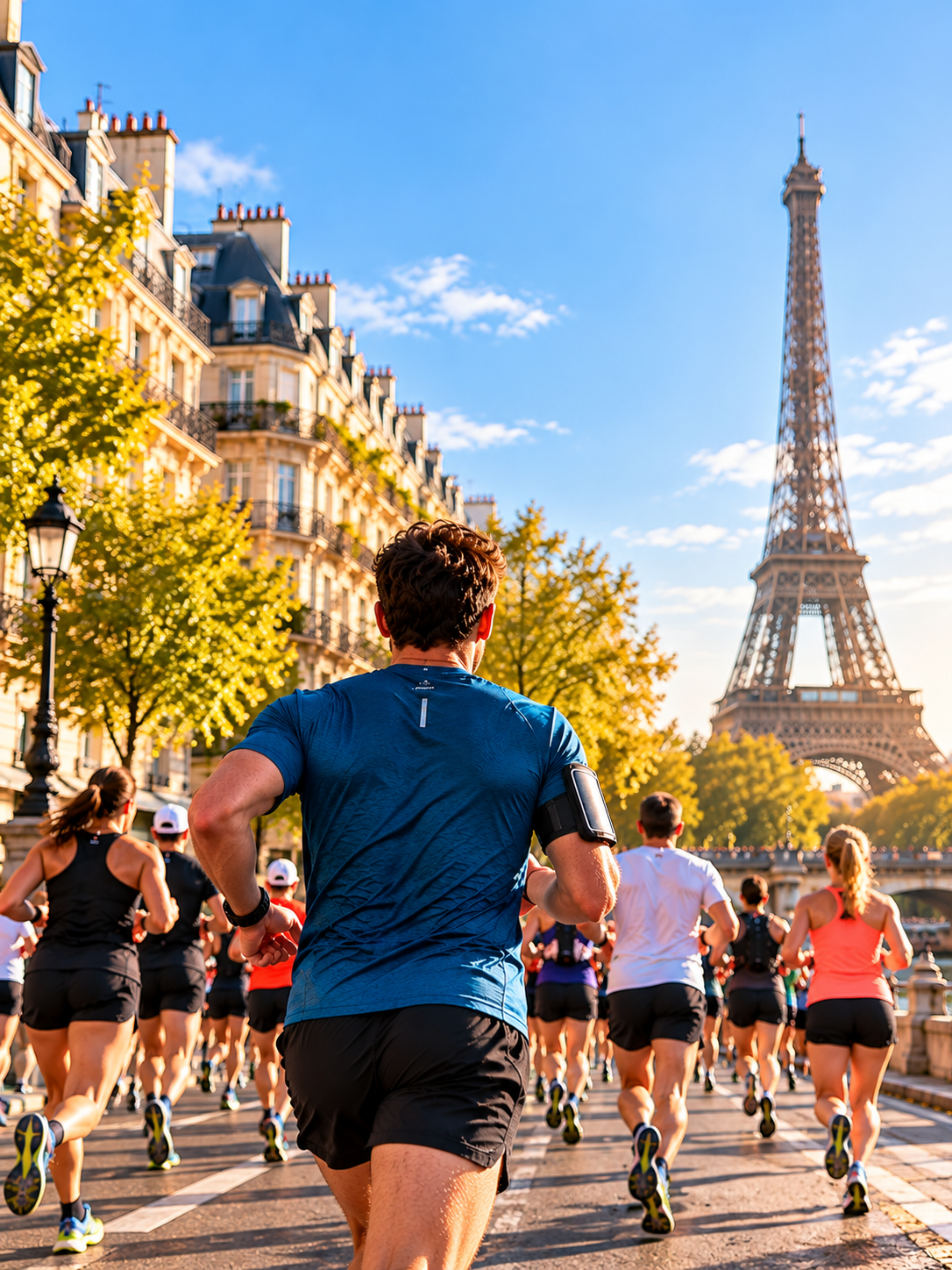 Coureurs du Semi-Marathon de Paris