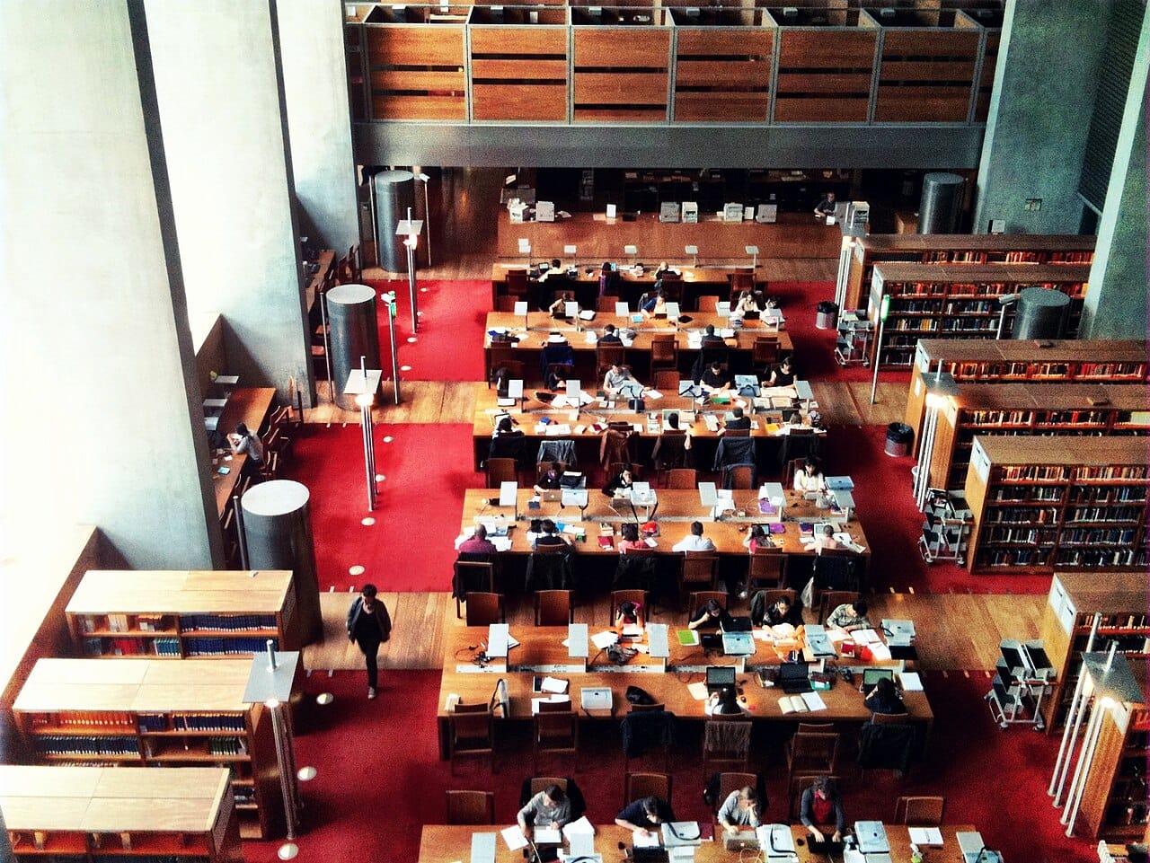 Lesegarten der BnF François Mitterrand, Paris 13.