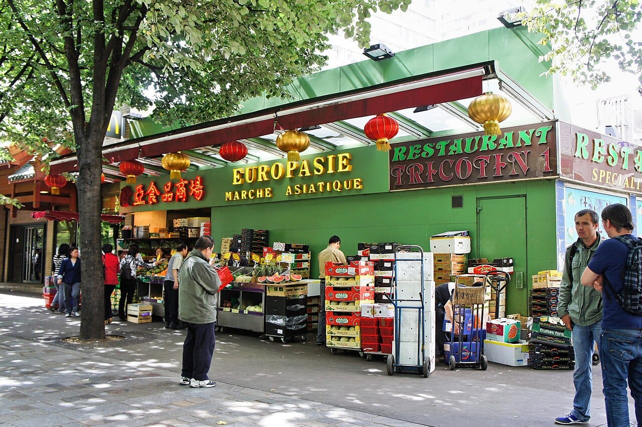 Avenue de Choisy, Chinatown, Paris 13.
